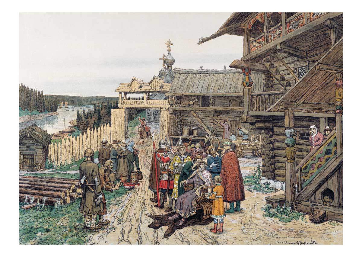 Русь 12 век картинки. Киевская Русь 17 век.