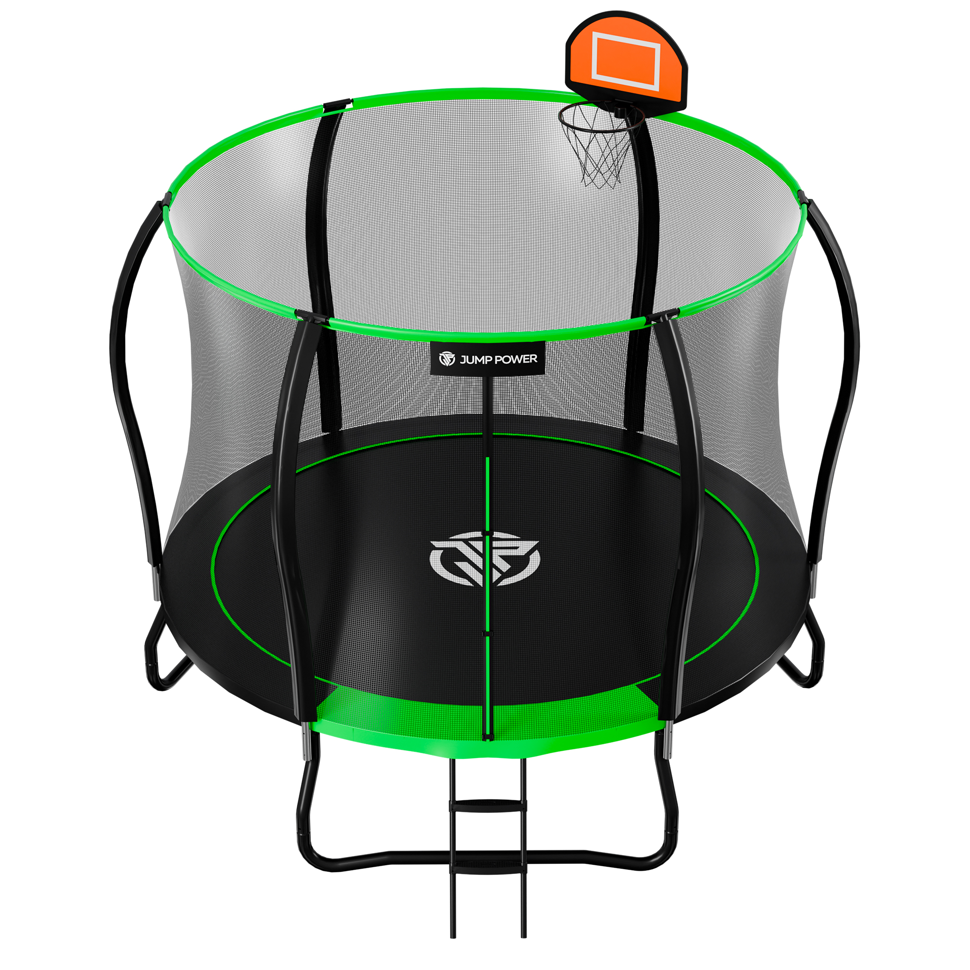 Батут каркасный Stable Point 10FT Green 306 см Вес до 120кг +Баскетбольное  кольцо и мяч – купить в Москве, цены в интернет-магазинах на Мегамаркет