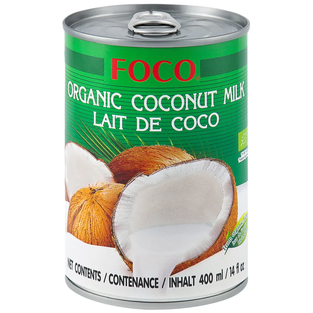 Кокосовое молоко FOCO 12 шт по 400 мл.
