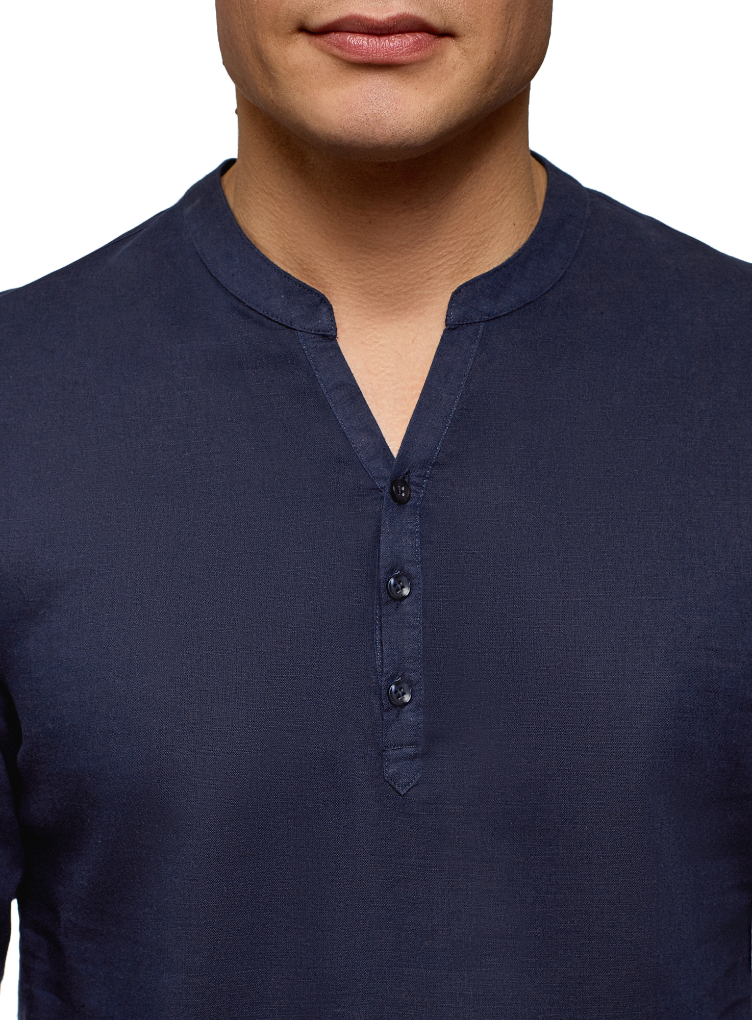 Рубашка мужская oodji 3B320002M-1 синяя M