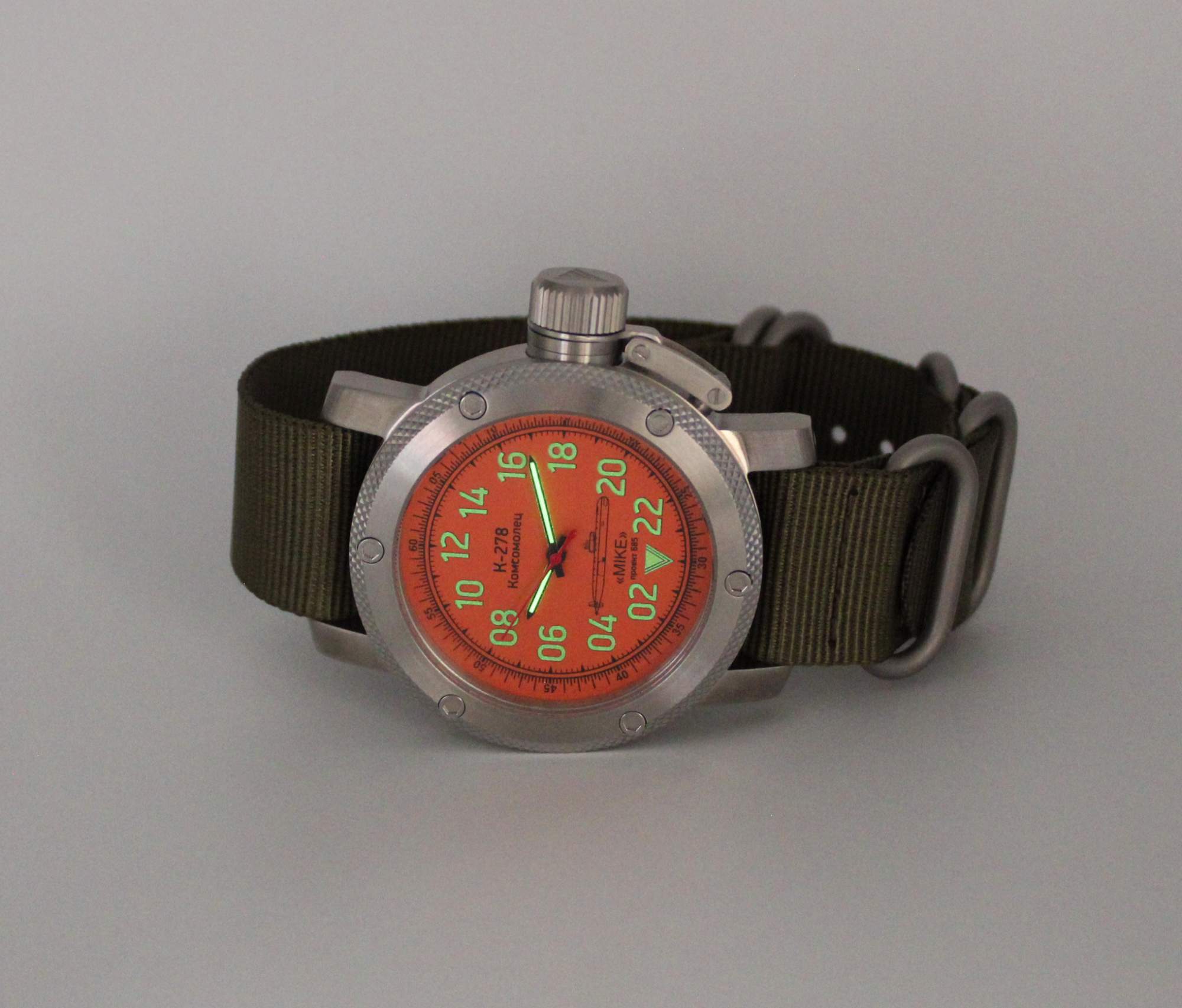 Часы к часу. Часы к-278 комсомолец