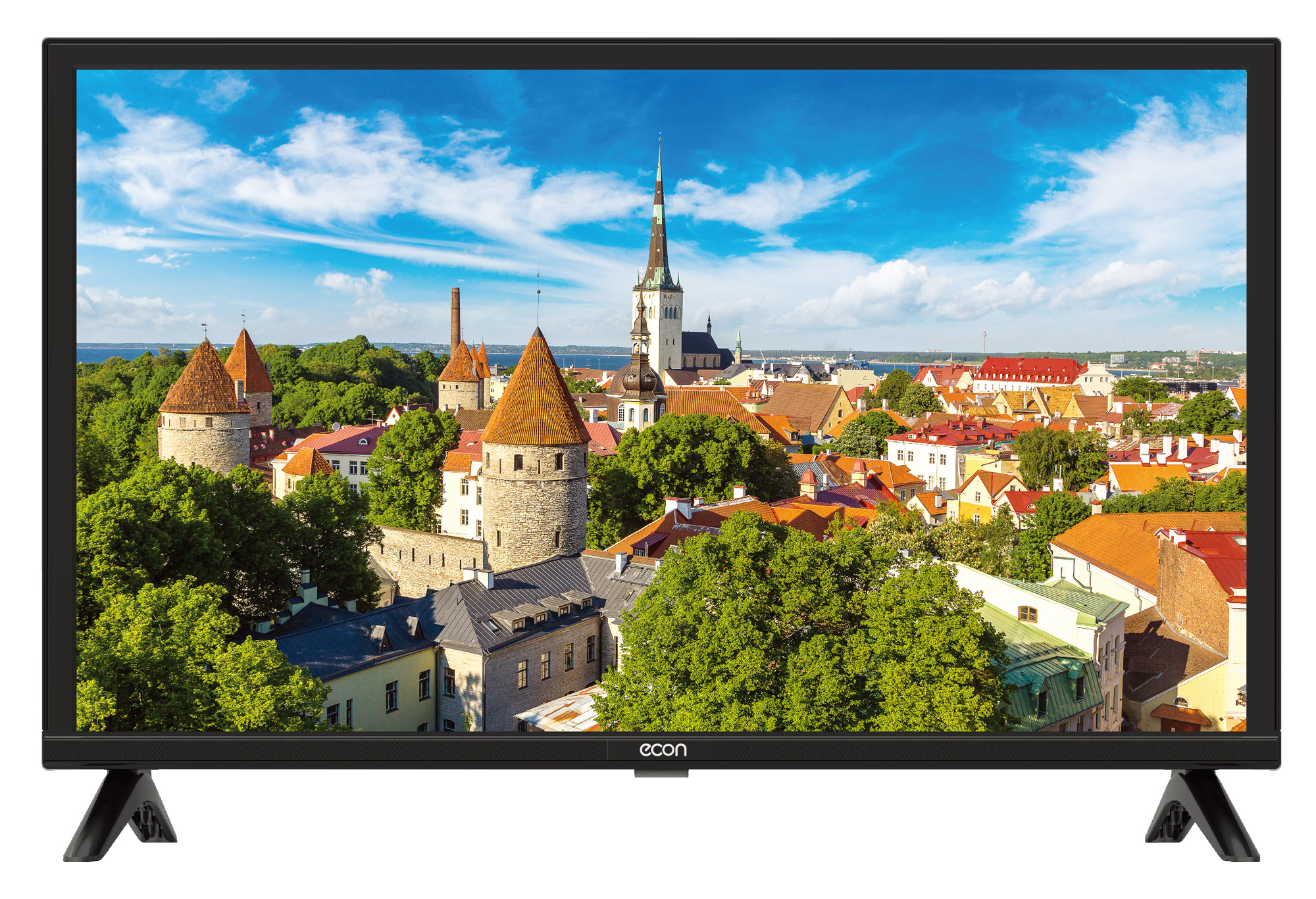 Телевизор ECON EX-24HT008B, 24"(61 см), HD - купить в Эльдорадо, цена на Мегамаркет