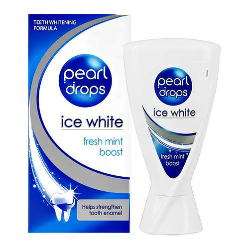 Паста зубная PEARL DROPS ICE WHITE отбеливающая 50 мл
