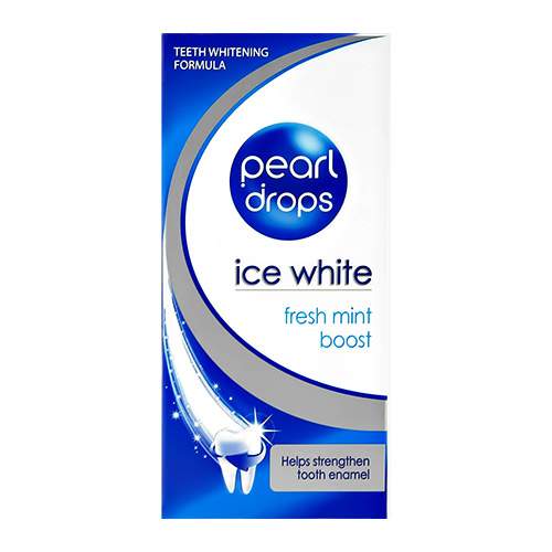 Паста зубная PEARL DROPS ICE WHITE отбеливающая 50 мл