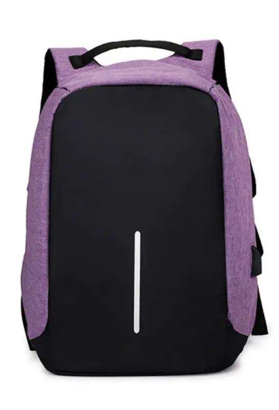 Купить рюкзак школьный ForAll City фиолетовый, цены на Мегамаркет | Артикул: 600008581313