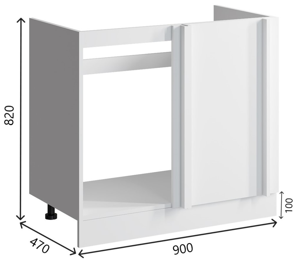 Шкаф Кухонный Напольный Под Мойку Купить
