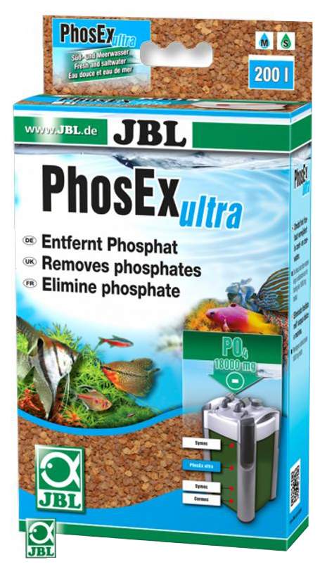 Наполнитель для внешних и внутренних фильтров JBL PhosEx ultra, гравий, 400 г