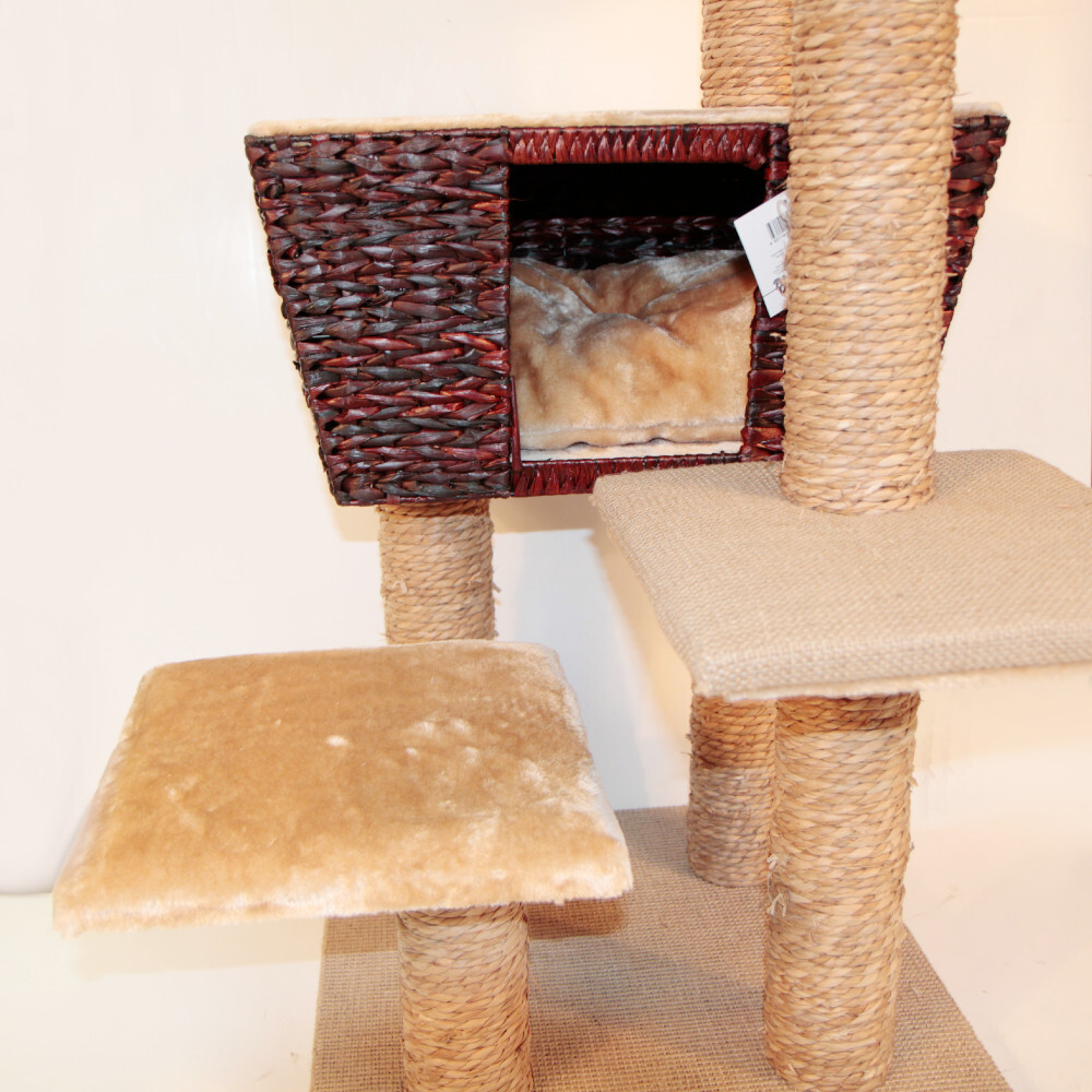 Комплекс для кошек Pet Choice игровая (48 x 48 х 141 см, Бежевый)