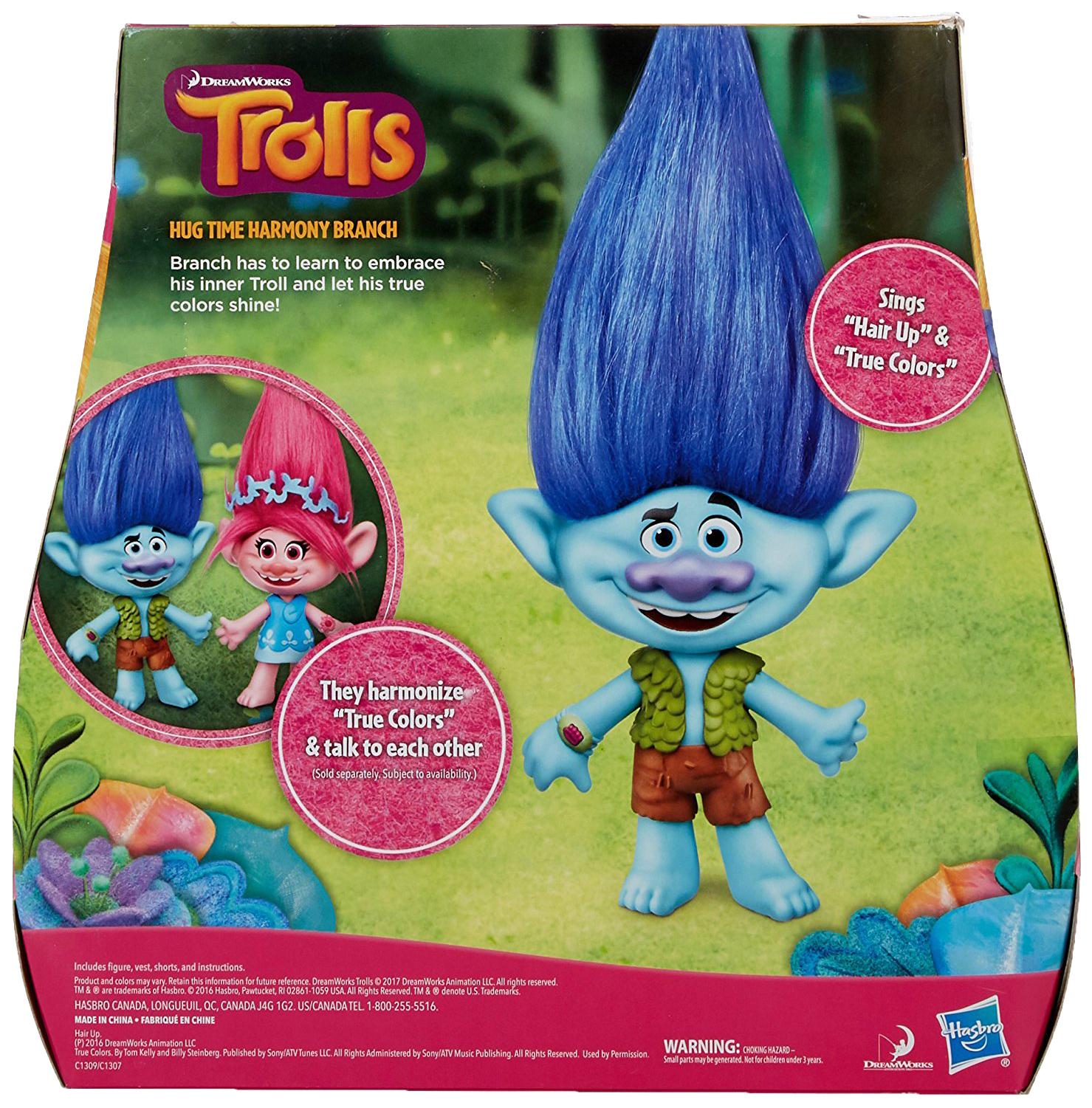 Купить фигурки Trolls Hasbro Hug Time Harmony с музыкой, в ассортименте,  цены на Мегамаркет