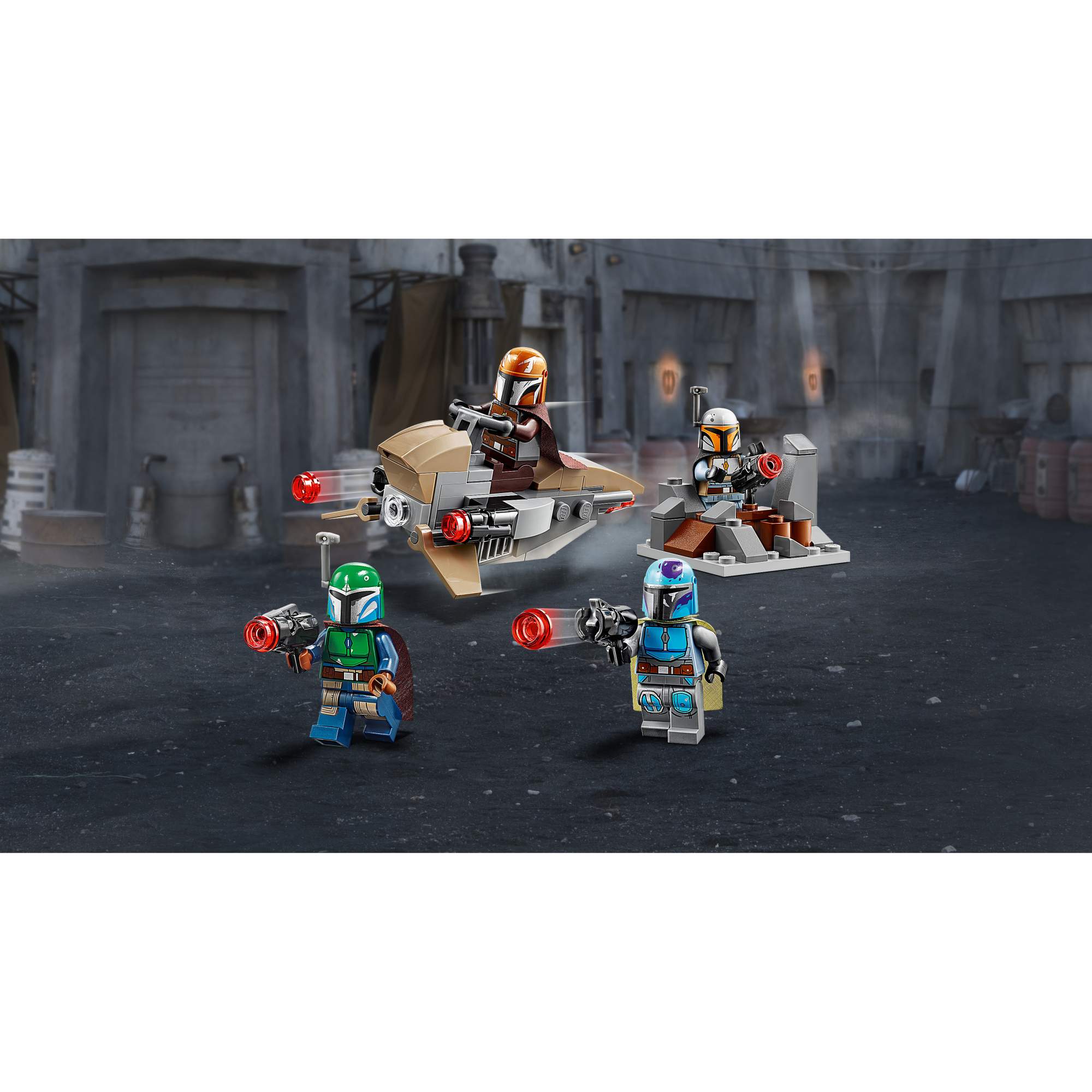 Купить конструктор LEGO Star Wars Mandalorian 75267 Боевой набор:  мандалорцы, цены на Мегамаркет | Артикул: 100025820550