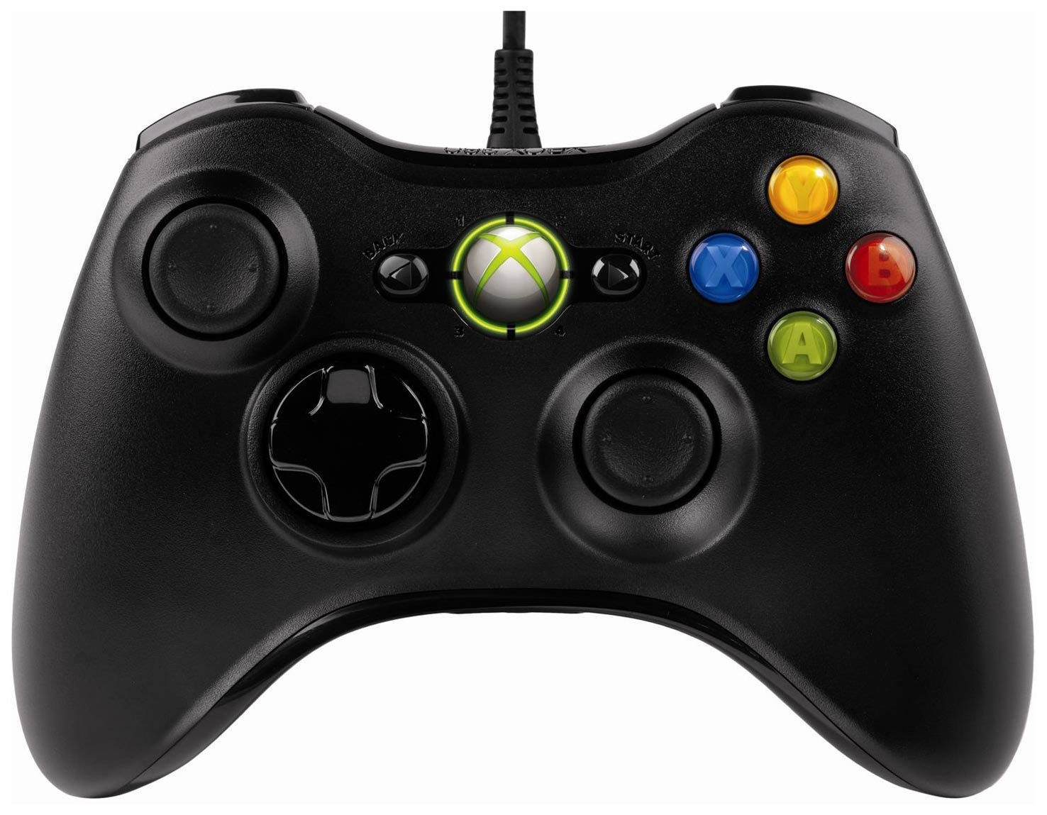 Геймпад Microsoft для Xbox 360/PC Black (52A-00005) - купить в Интерпрайс , цена на Мегамаркет