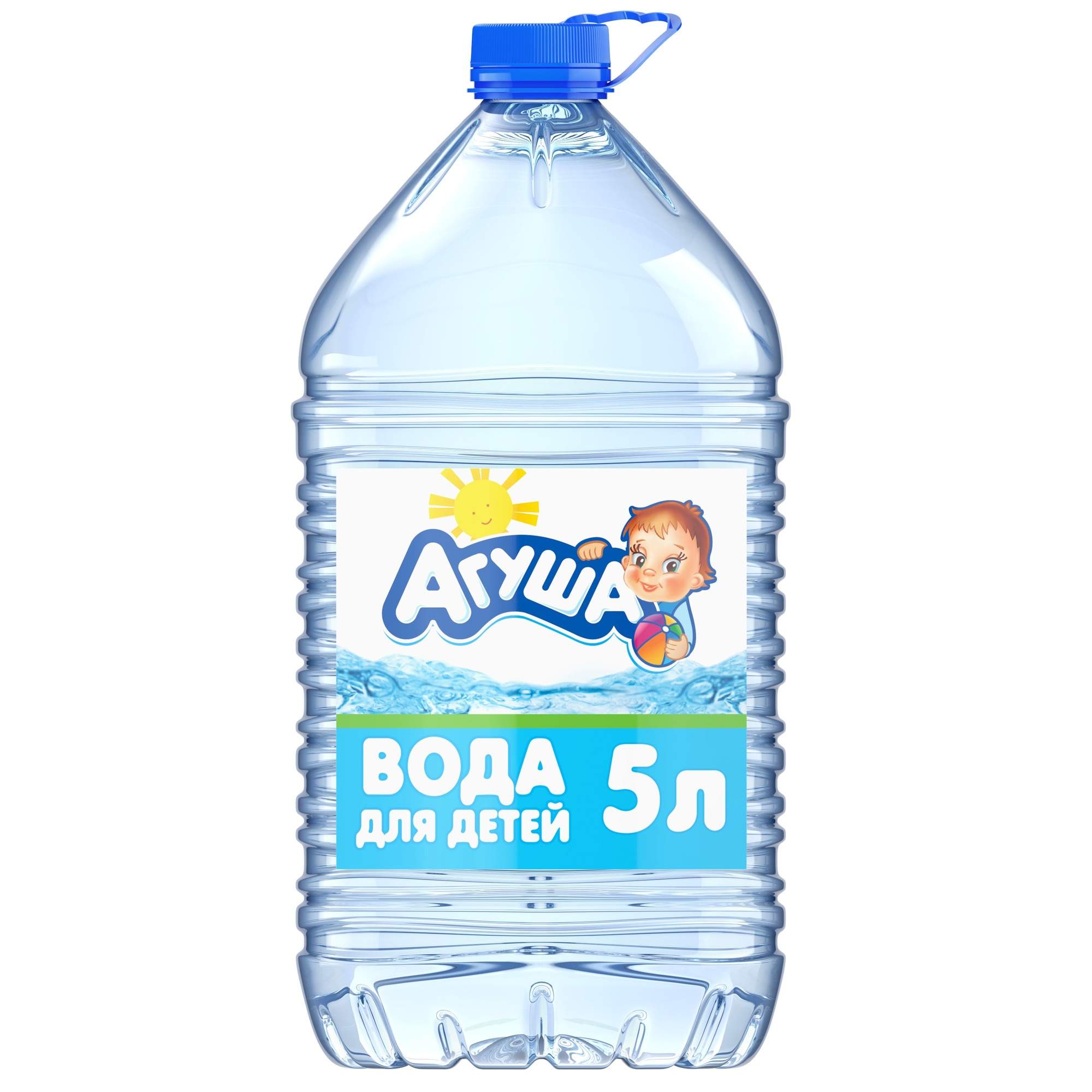 Детская вода Агуша с рождения 5 л