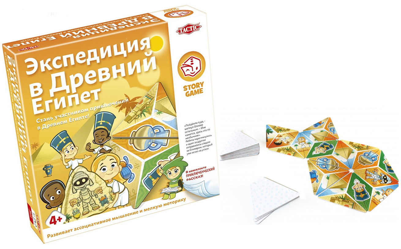 Семейная игра Tactic Games Экспедиция в Древний Египет – купить в Москве,  цены в интернет-магазинах на Мегамаркет