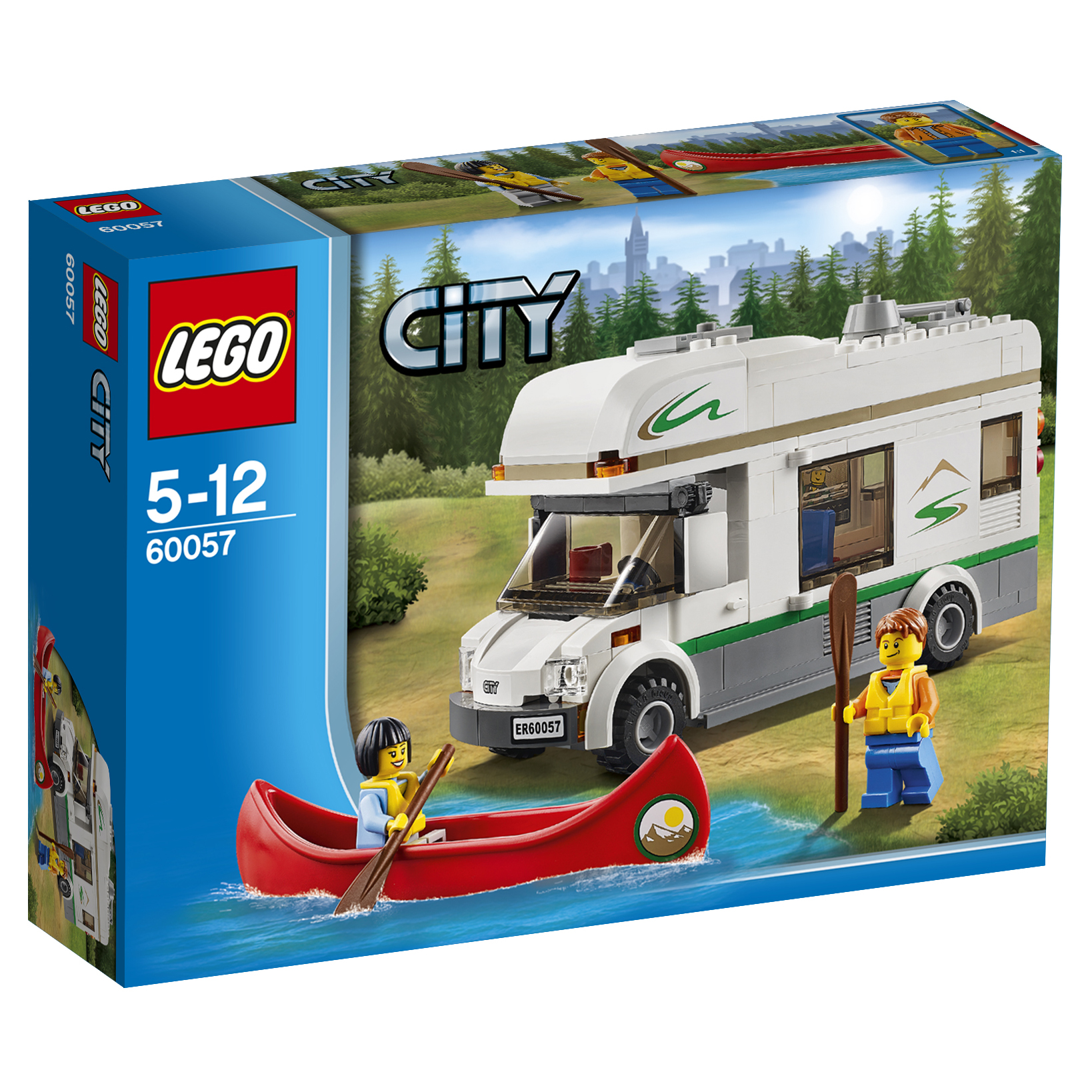 Купить конструктор LEGO City Great Vehicles Дом на колёсах (60057), цены на  Мегамаркет | Артикул: 100000075851