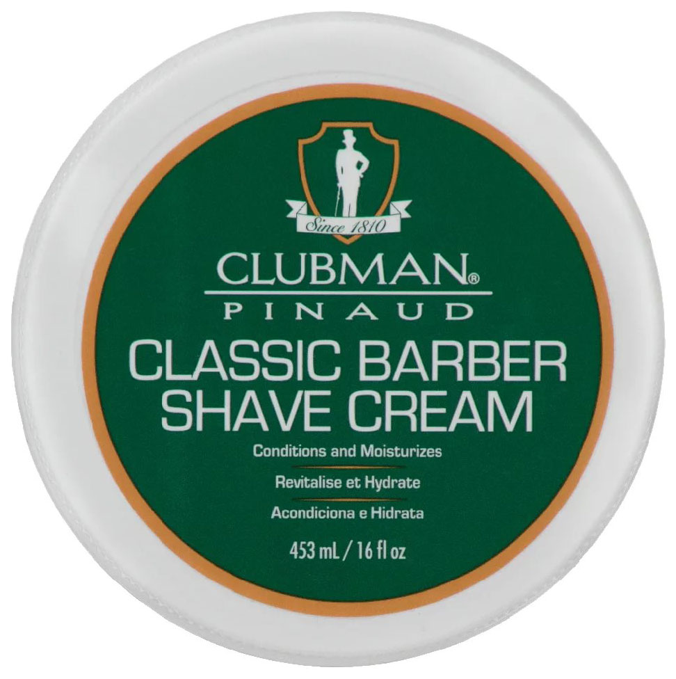 Крем для бритья Clubman Pinaud Classic Barber Shave Cream 453 мл