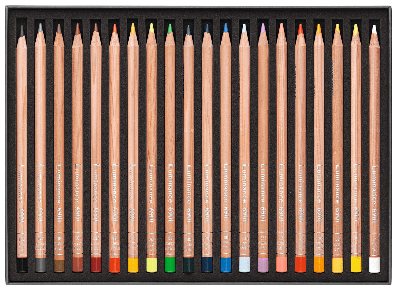 Набор цветных карандашей CARAN D'ACHE LUMINANCE CA6901.720 20 цв.