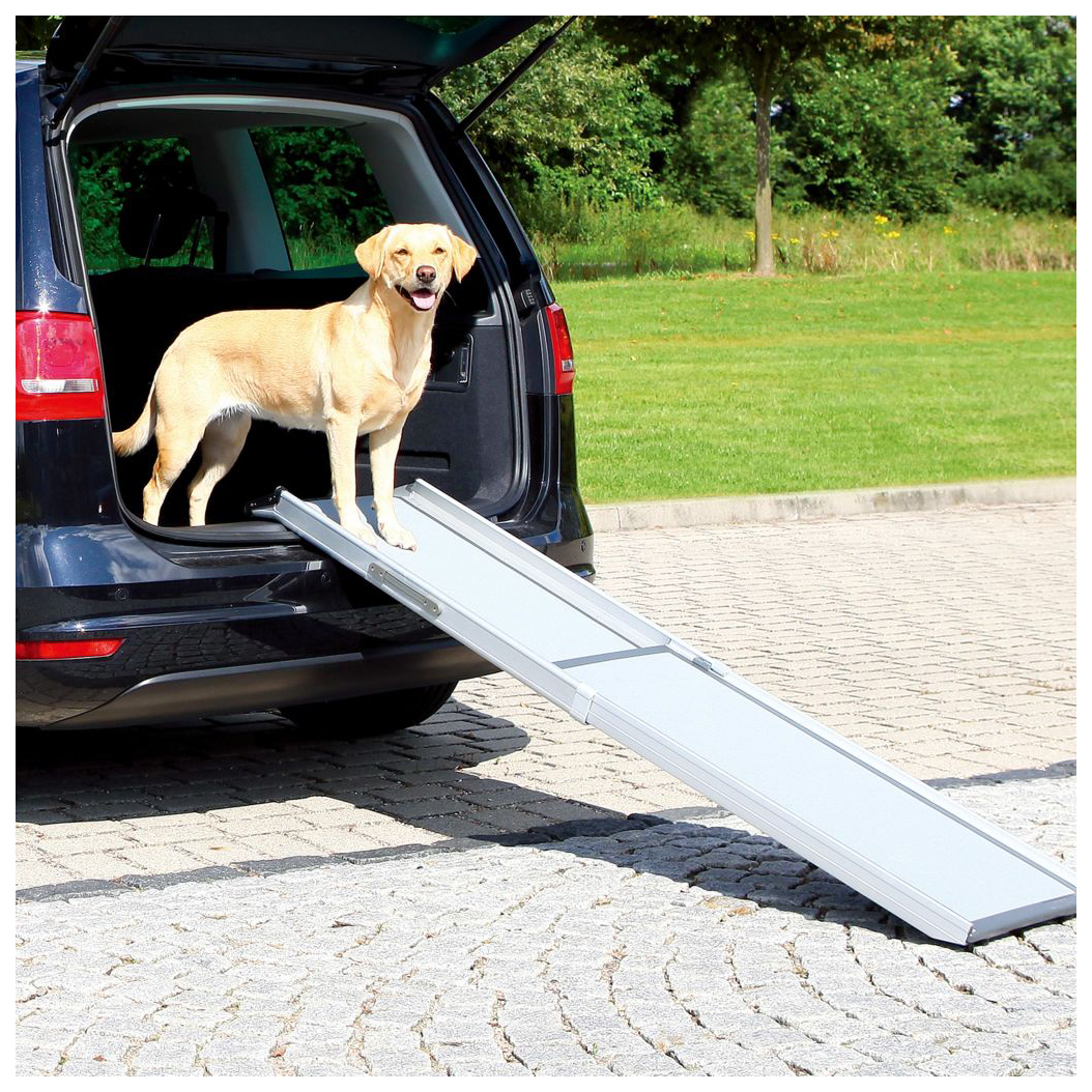 Пандус для багажника автомобиля TRIXIE для собак весом до 120кг, 1-1,8м х 43см