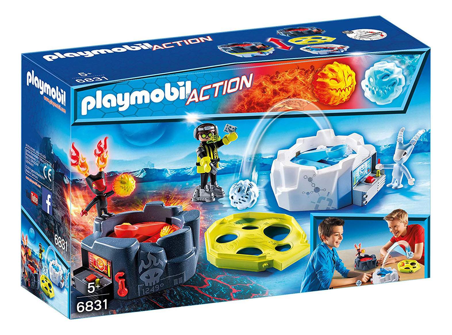 Игровой набор Playmobil PLAYMOBIL Огонь и лед: Игра - характеристики и  описание на Мегамаркет