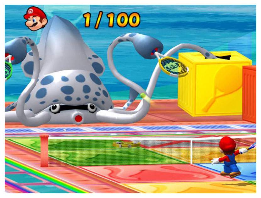 Миниатюра Игра Mario Tennis Open для Nintendo 3DS № 5.