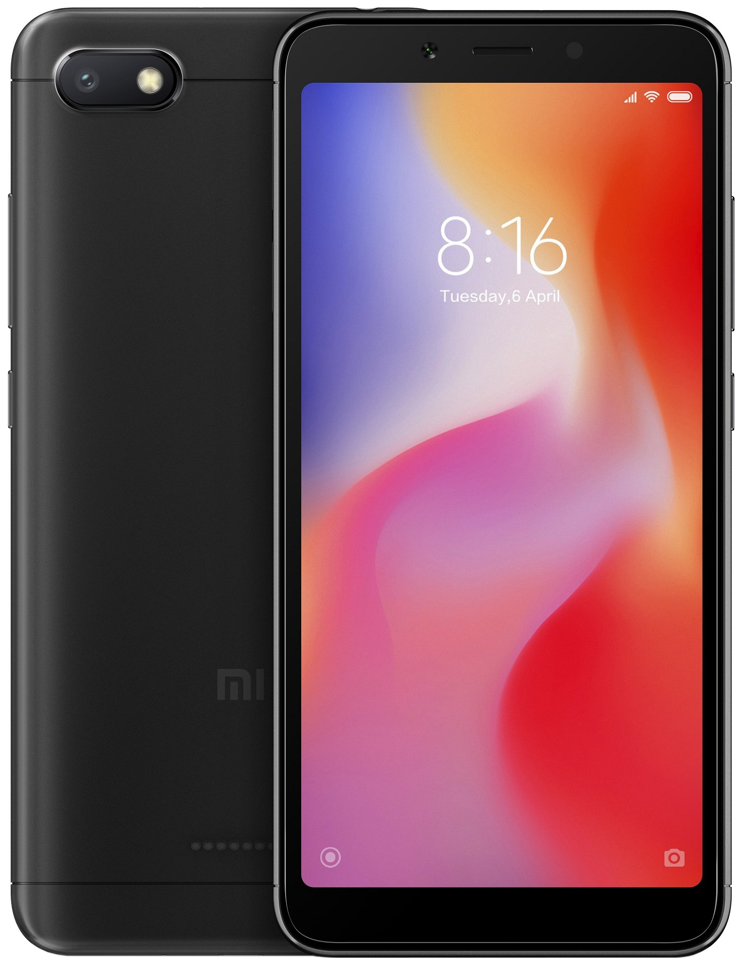 Смартфон Xiaomi Redmi 6A 2/16GB Black (X19840) - отзывы покупателей на  Мегамаркет