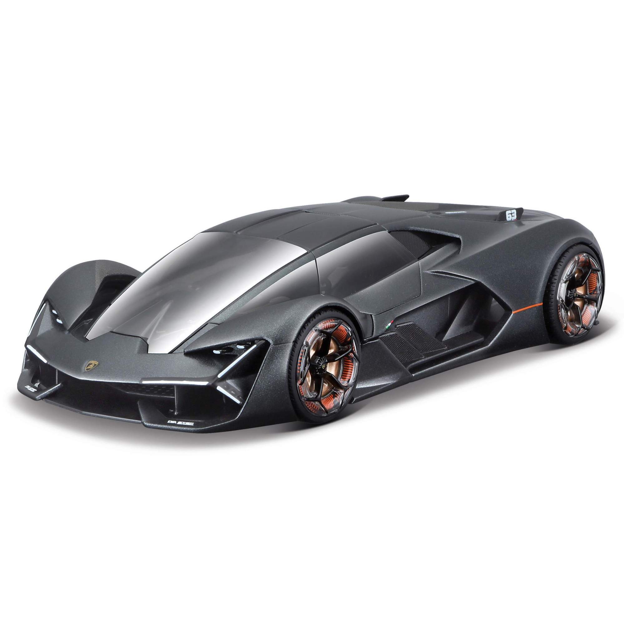 Купить модель для сборки Maisto Lamborghini Terzo Millennio, 1:24, серая  39287, цены на Мегамаркет | Артикул: 600005134142