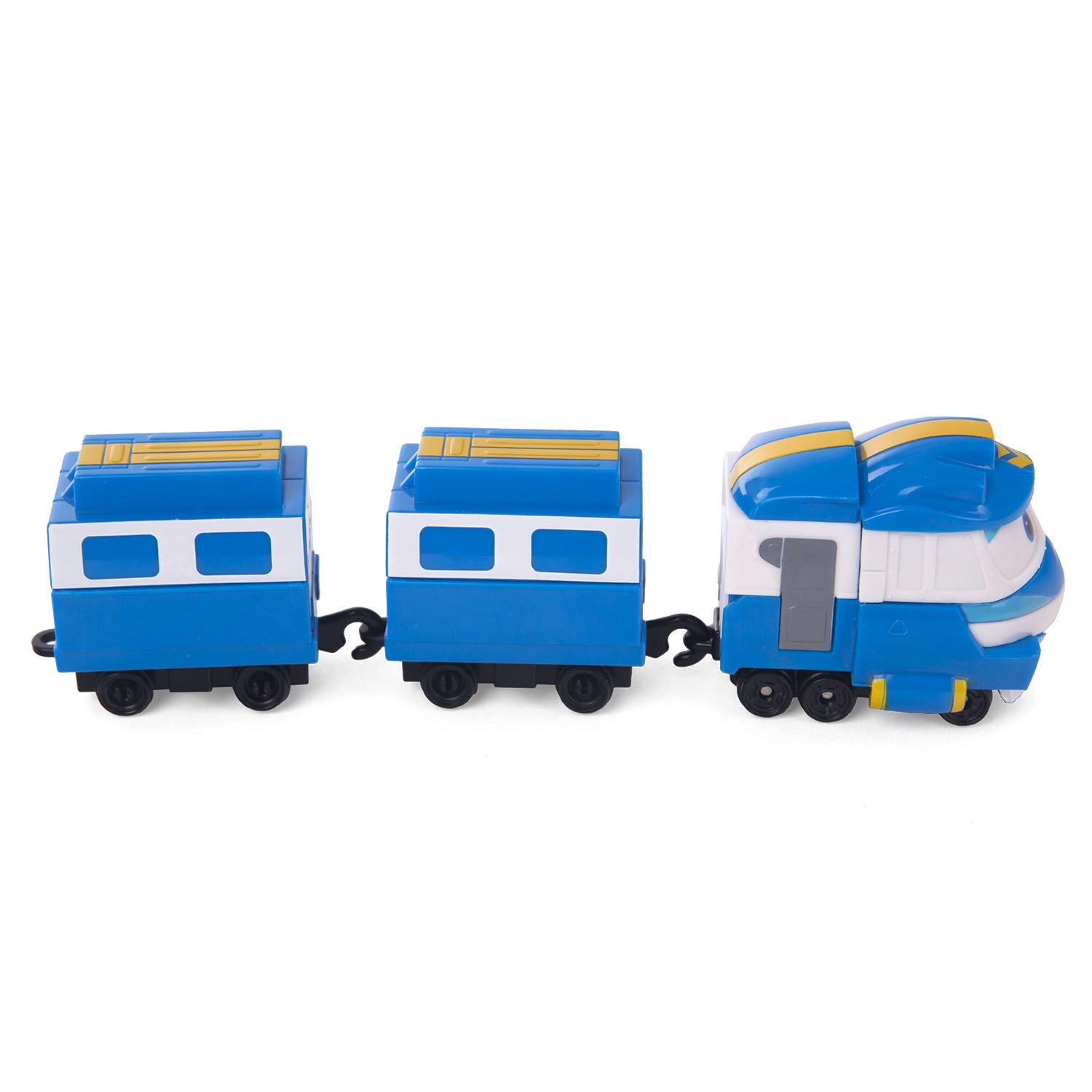 Паровозик Robot Trains Kay DELUXE Set с двумя вагонами Кей