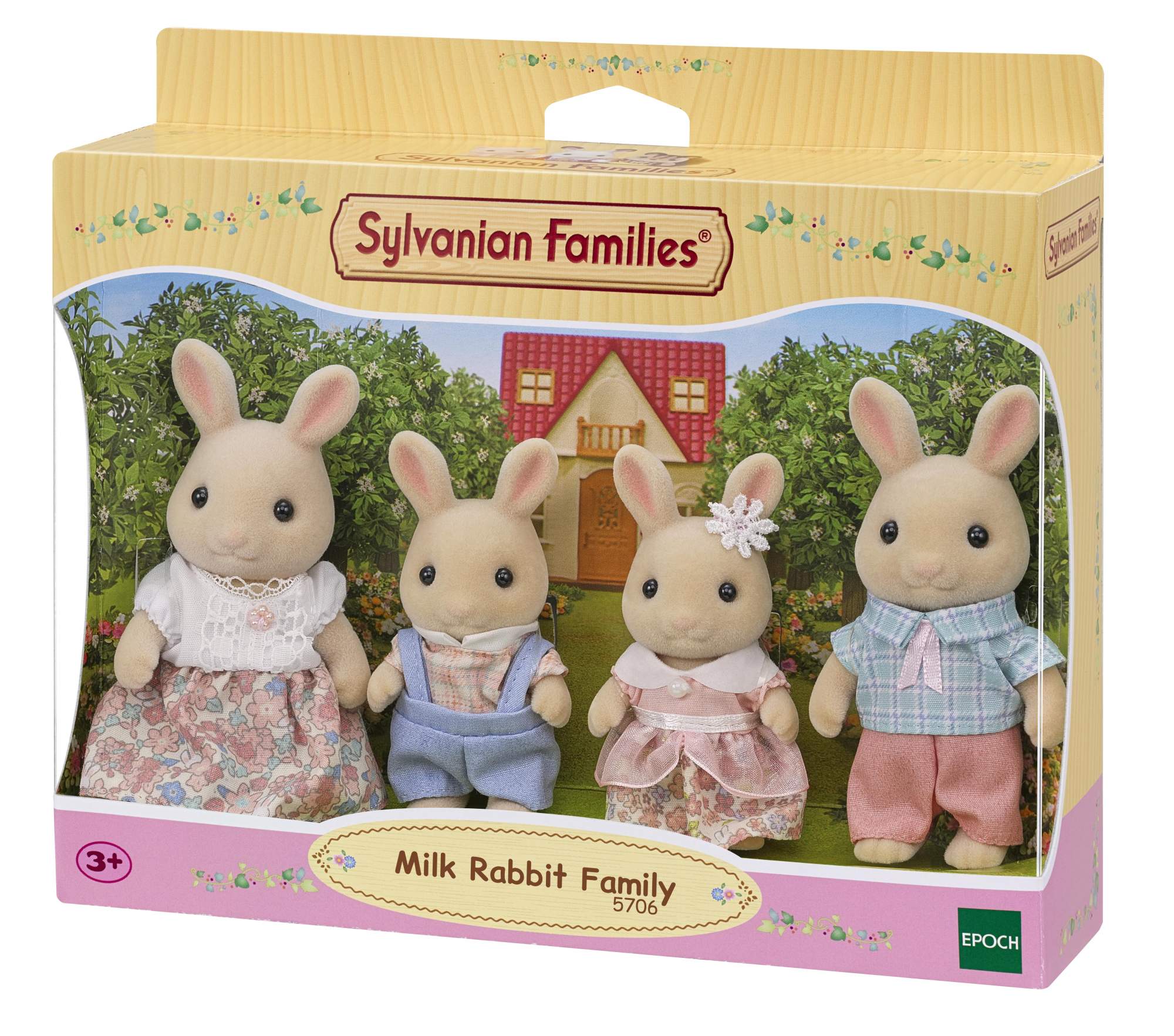 Отзывы о игровой набор Sylvanian Families Семья Молочных кроликов Sylvanian  Families 5706 - отзывы покупателей на Мегамаркет | игровые наборы и фигурки  5706 - 600013032197