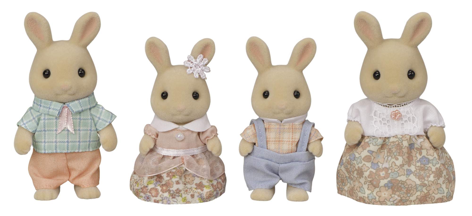 Купить игровой набор Sylvanian Families Семья Молочных кроликов Sylvanian  Families 5706, цены на Мегамаркет