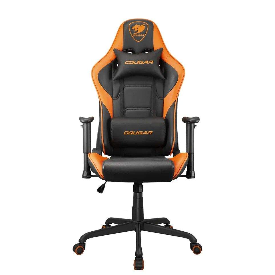 Кресло компьютерное игровое Cougar FORTRESS Orange - купить в Москве, цены на Мегамаркет