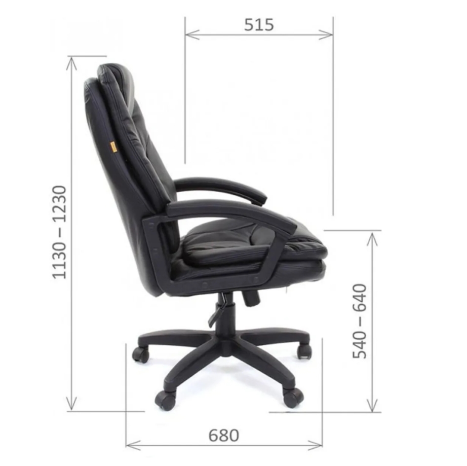 Компьютерное кресло CHAIRMAN 668 LT черный