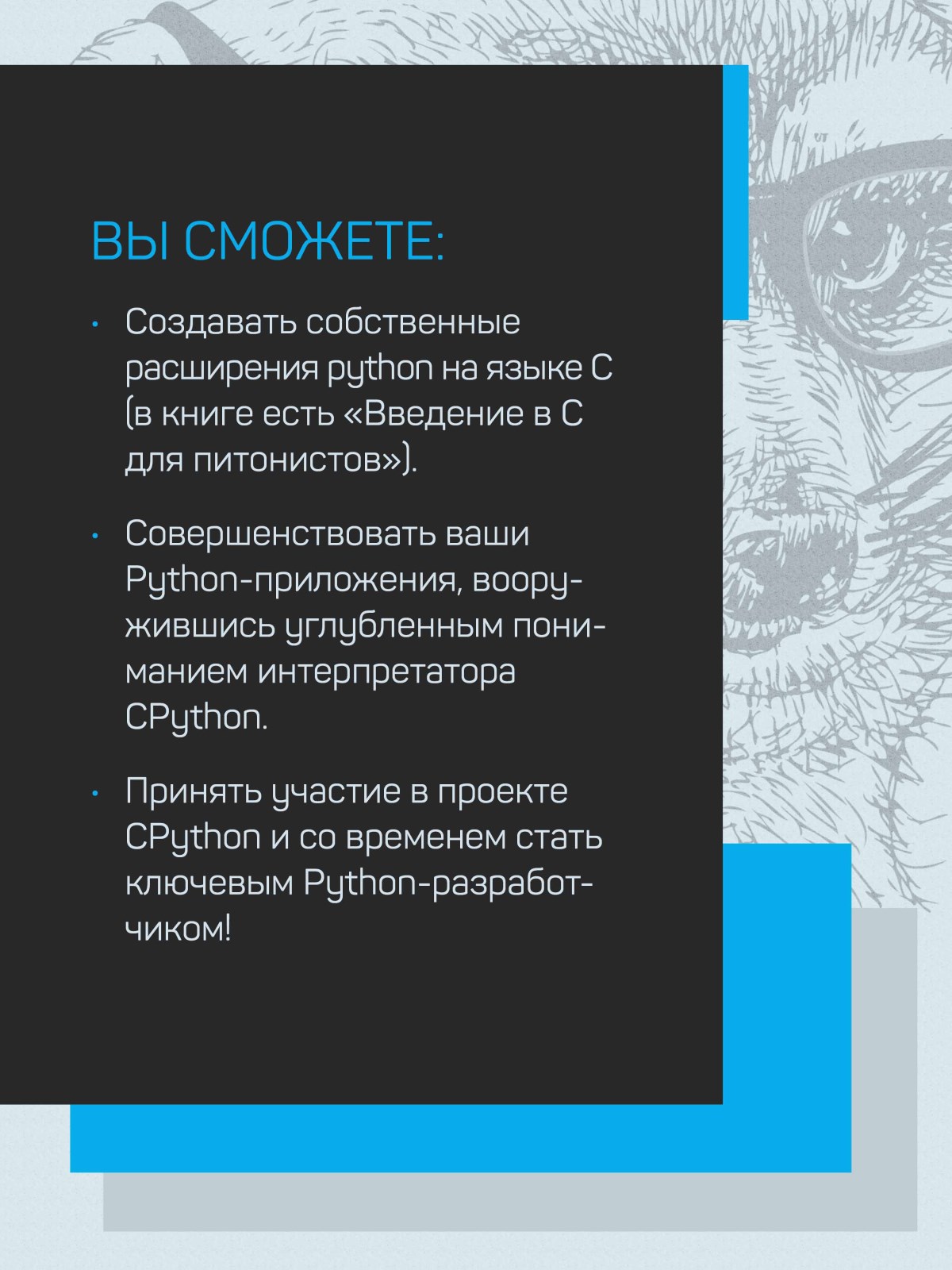 Внутри CPYTHON: гид по интерпретатору Python - купить компьютерные  технологии и программирование в интернет-магазинах, цены на Мегамаркет |  978-5-4461-1925-7