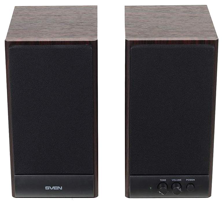 Колонки компьютерные Sven SPS-609 Brown (SPS-609 CHERRY), купить в Москве, цены в интернет-магазинах на Мегамаркет