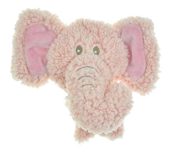 Мягкая игрушка для собак Aromadog Слон, розовый, длина 12 см
