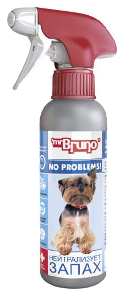 Спрей для домашних животных Mr. Bruno Нейтрализатор запаха собак, 200 мл
