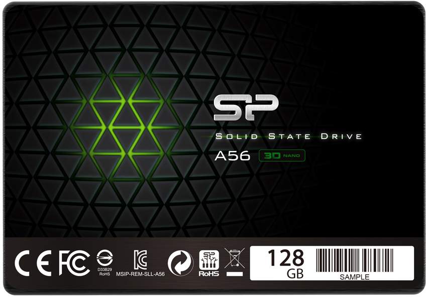 SSD накопитель Silicon Power Ace A56 2.5" 128 ГБ (SP128GBSS3A56B25) - купить в Мегамаркет Москва Томилино, цена на Мегамаркет