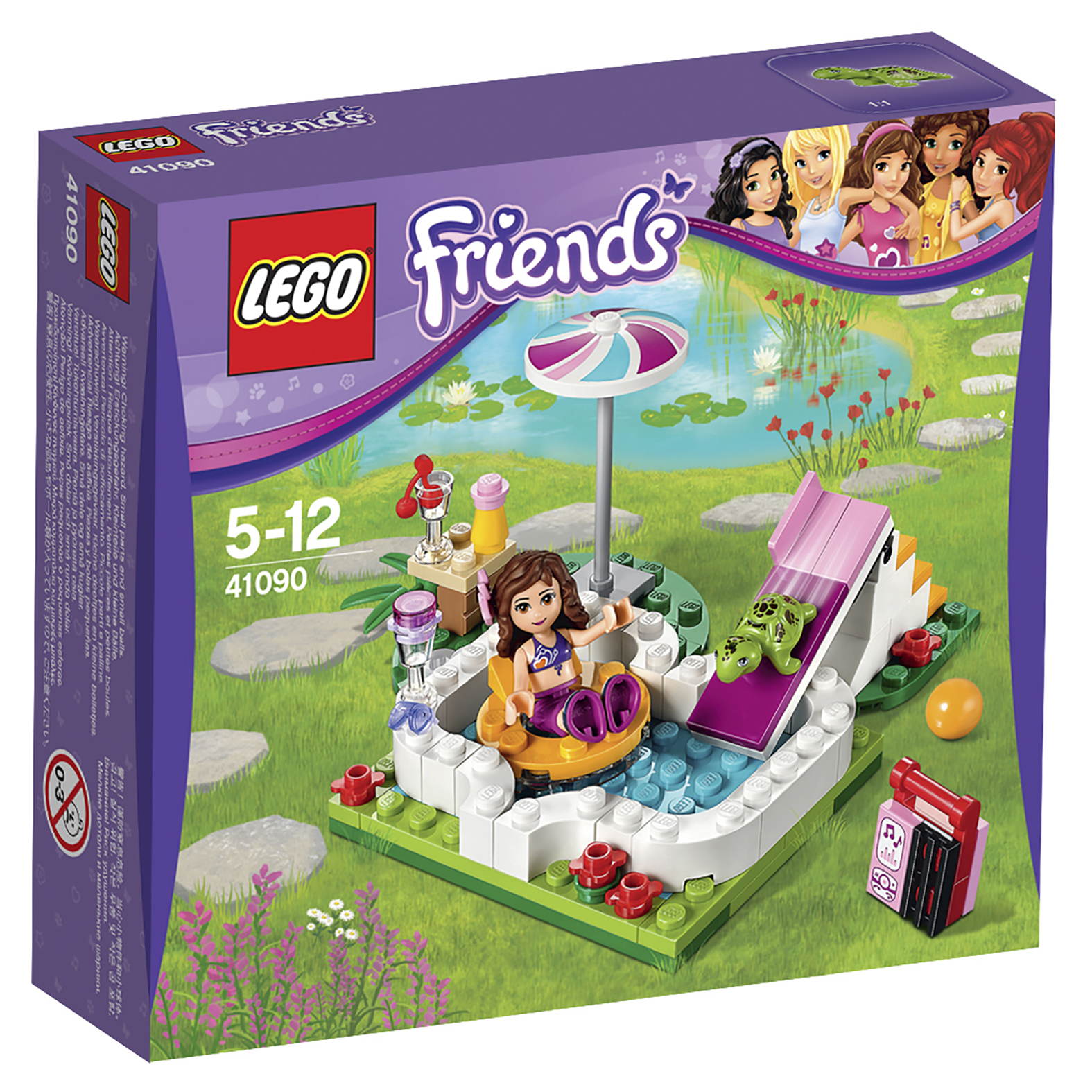 Конструктор LEGO Friends Маленький бассейн Оливии (41090) – купить в  Москве, цены в интернет-магазинах на Мегамаркет