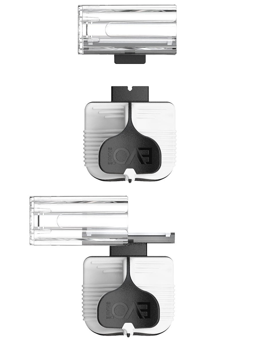 Evoshave станок бритвенный 2 смен кас фото