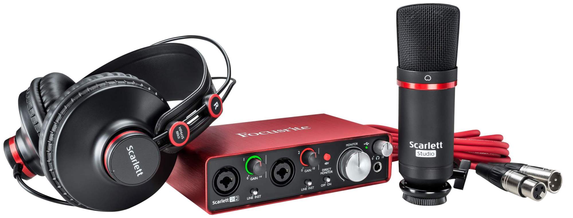 Звуковая карта focusrite scarlett solo 2 gen