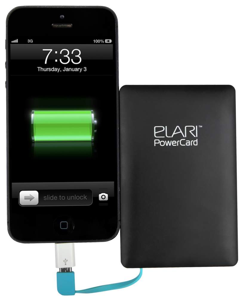 Внешний аккумулятор ELARI PowerCard 2500 мА/ч Black - отзывы покупателей на  Мегамаркет