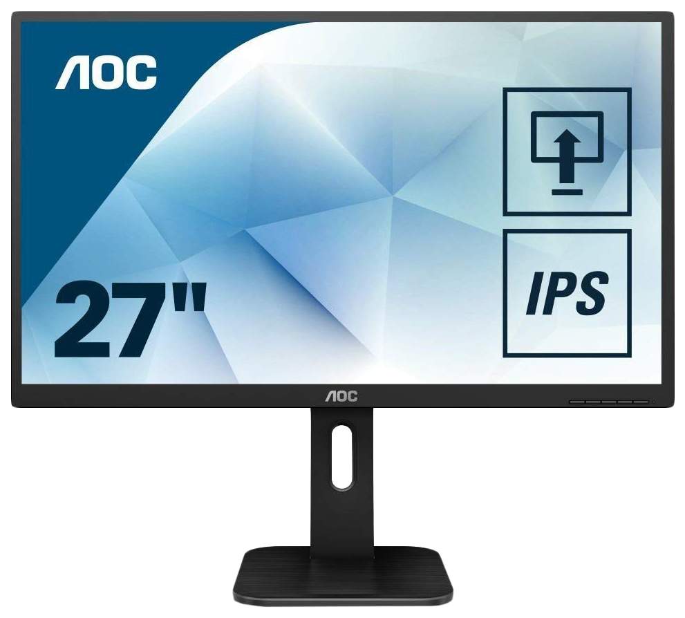 27" Монитор AOC Professional Q27P1 Black 60Hz 2560x1440 IPS - купить в iPilot Store, цена на Мегамаркет