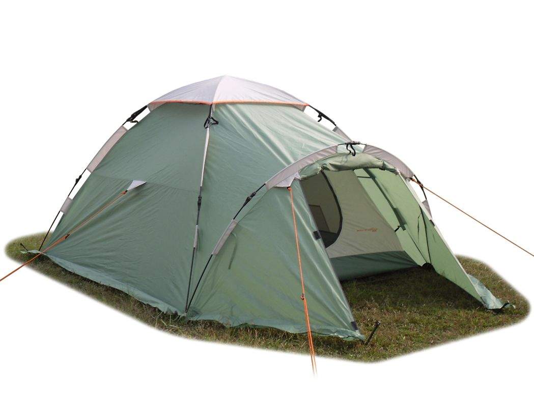 Палатка-автомат Maverick Comfort двухместная зеленая