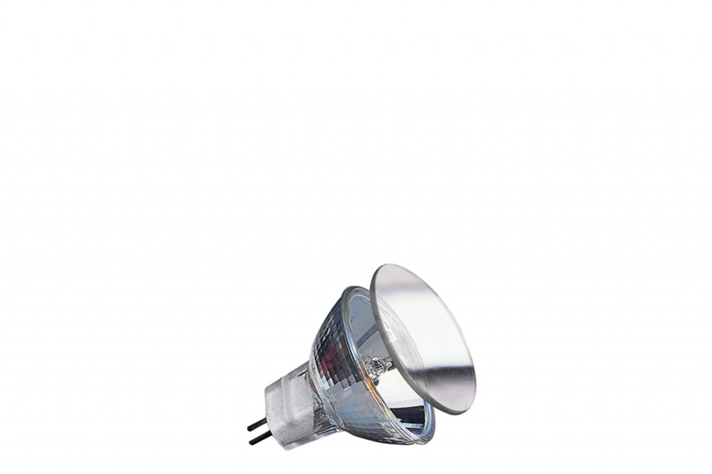 Лампа галогенная рефлекторная Paulmann Halo+ 28Вт 320Лм 3100К GU4 12В 35мм 2 шт. 80026