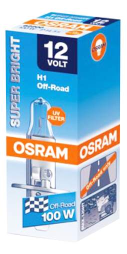 Лампа галогенная автомобильная OSRAM Off-Road Super Bright Premium H1 (62200SBP)