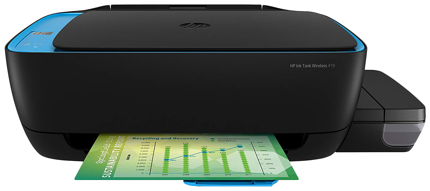 Струйное МФУ HP Ink Tank 419, купить в Москве, цены в интернет-магазинах на  Мегамаркет