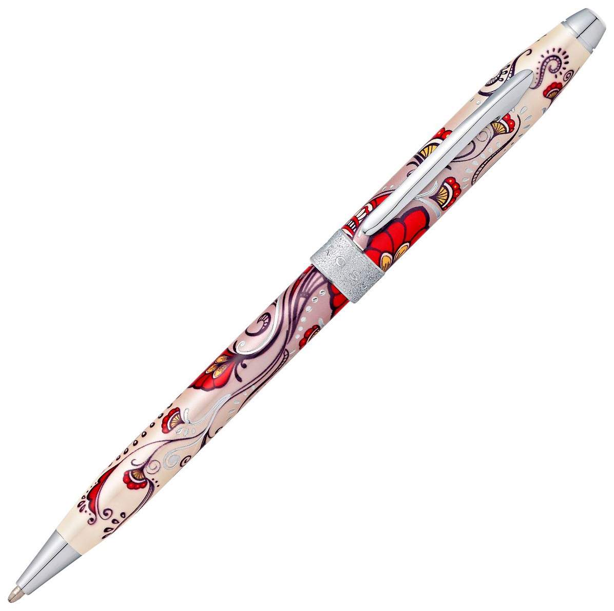 Шариковая ручка Cross Botanica Red Hummingbird Vine M BL AT0642-3