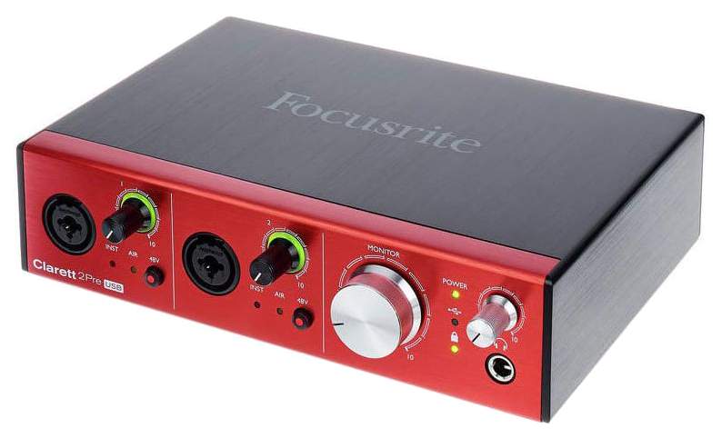 Внешняя звуковая карта focusrite 2i2