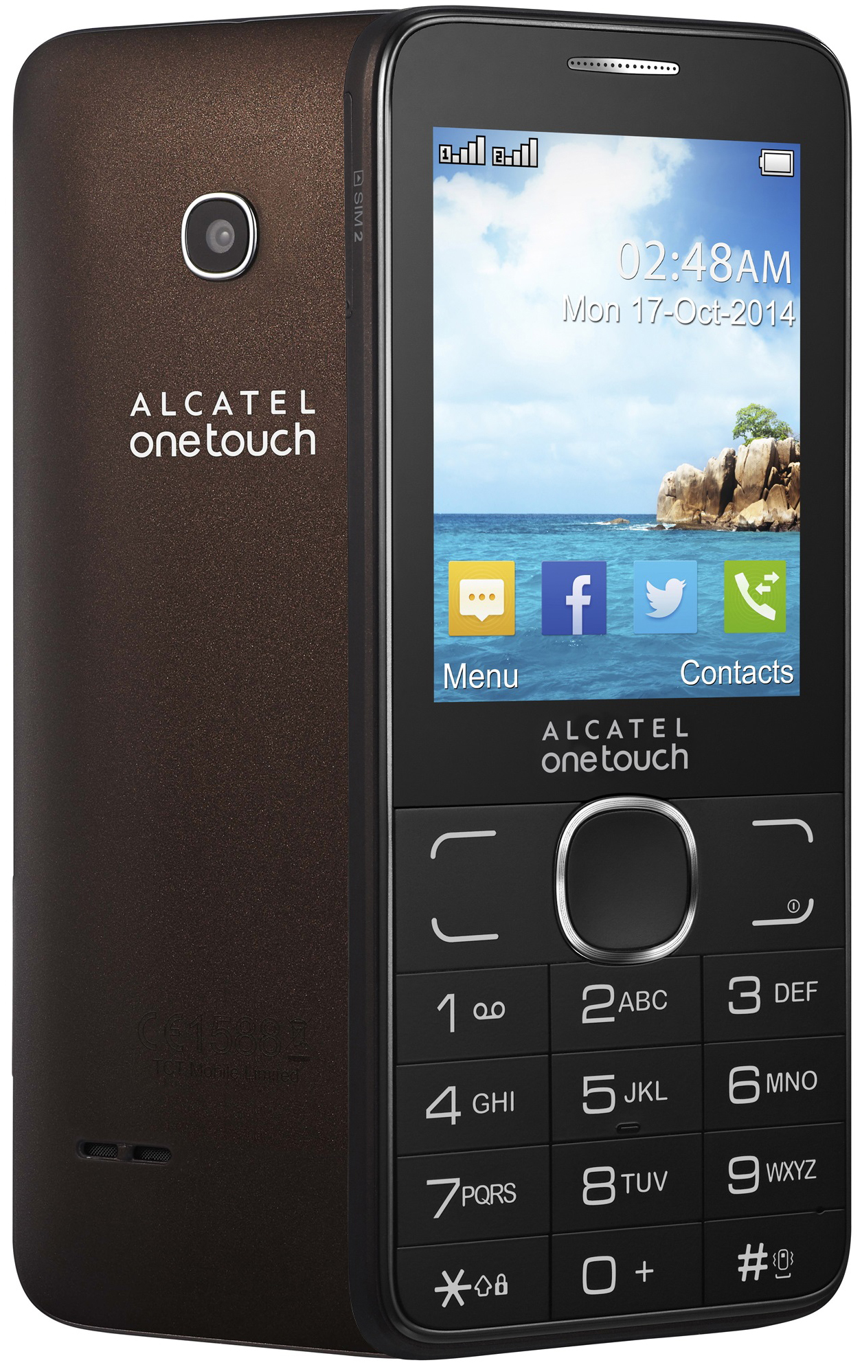 Мобильный телефон Alcatel One Touch 2007D Dark Chocolate – купить в Москве,  цены в интернет-магазинах на Мегамаркет