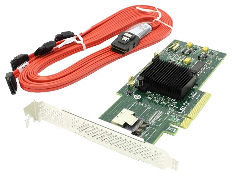 PCI-e RAID контроллер LSI Logic Контроллер LSI MegaRAID SAS 9240