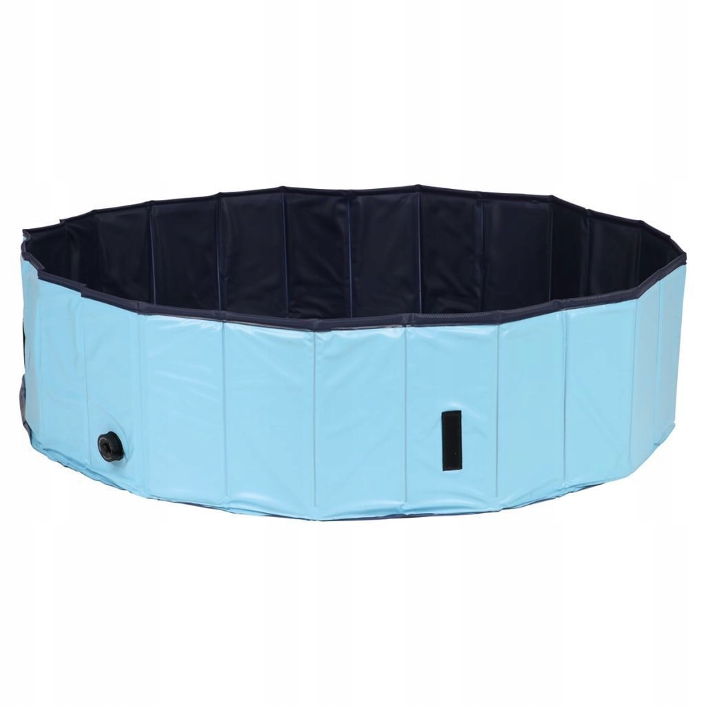 Бассейн для собак TRIXIE Dog Pool, сине-голубой, 80х80х20 см