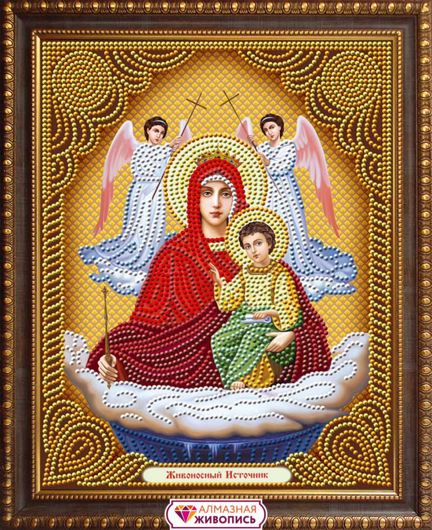 Икона алмазная картина